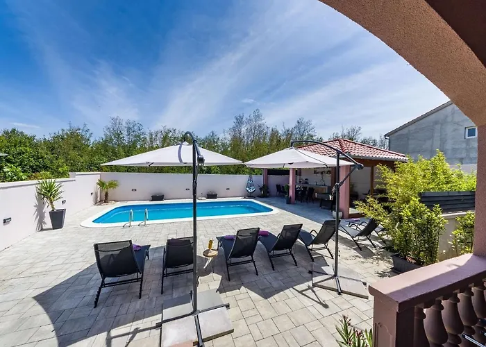 Willa Luxurious In Dalmatia Near Sea Zaton (Zadar)